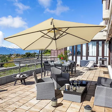شقة Jeanne D'arc Loft Montagne By Interhome كرانز مونتانا